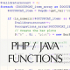 UniversityLite PHP / Java Functions