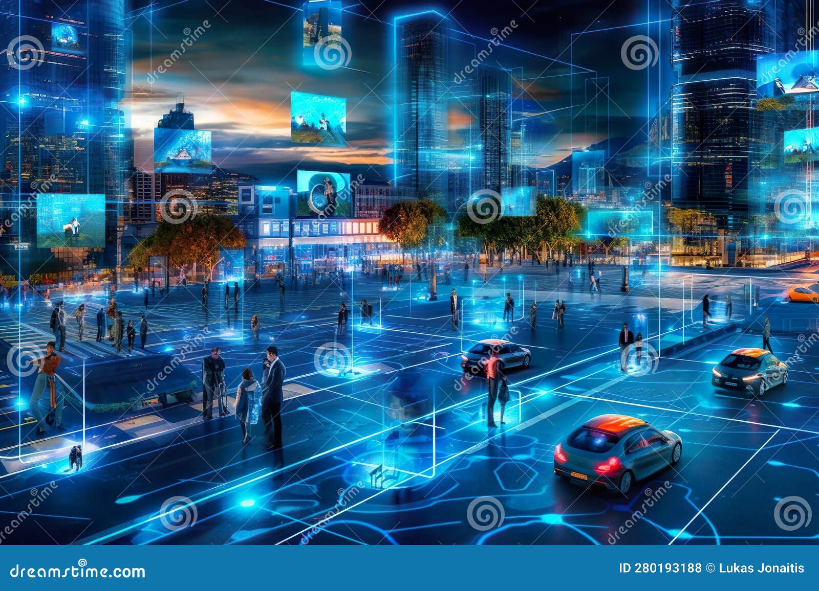 Modern vehicles interconnected systems