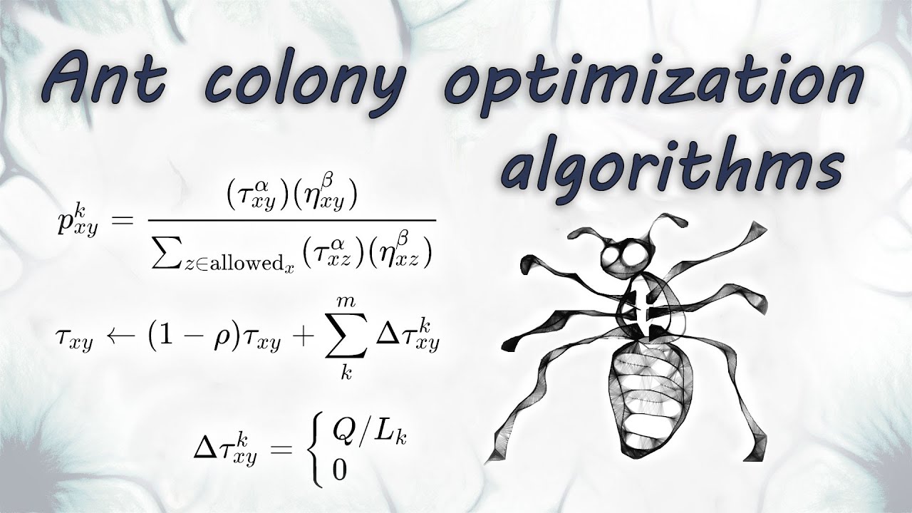 Ant Colony Optimization algorithm examples