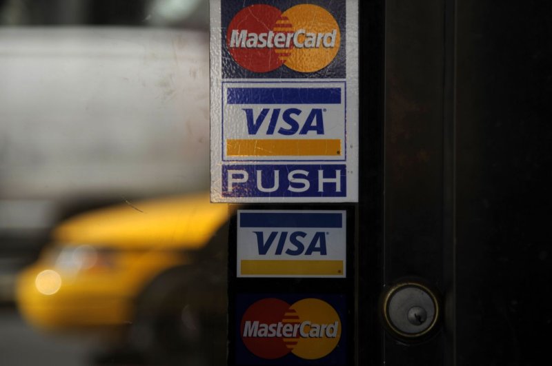 Visa and Mastercard logos