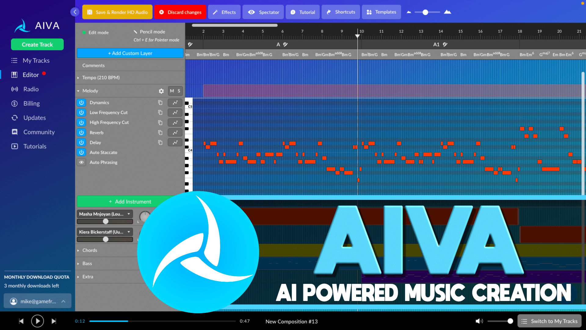 AI music composition software