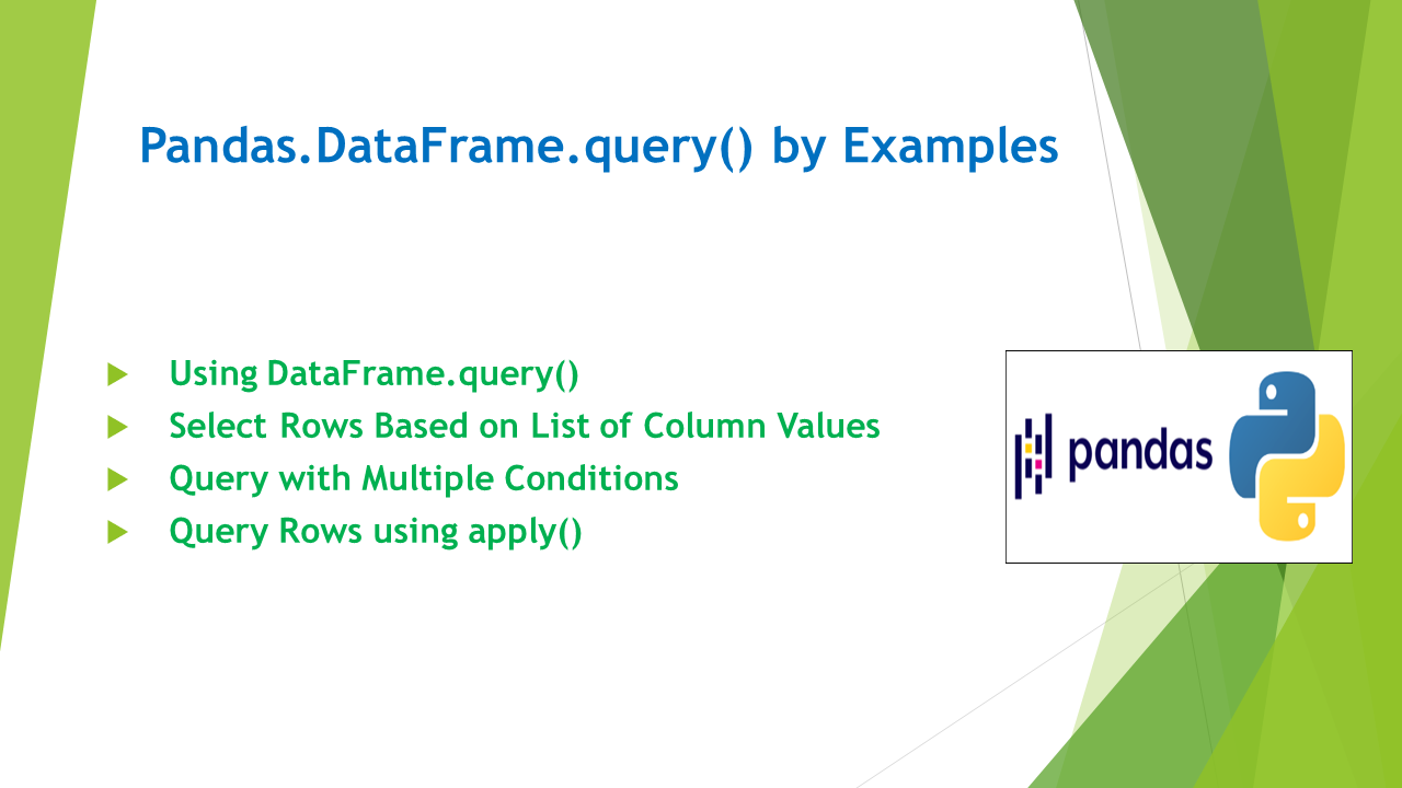 Query2DataFrame toolkit interface