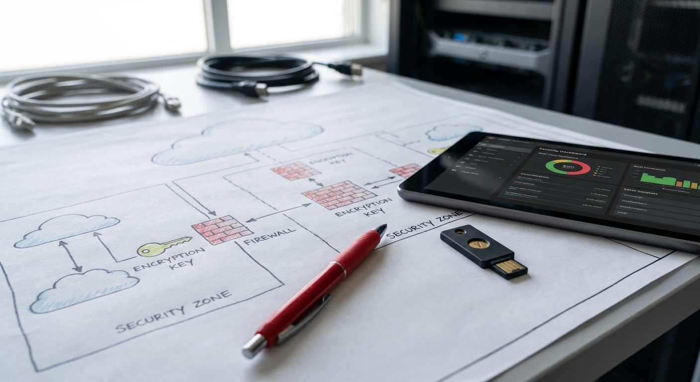 cloud security architecture background 2